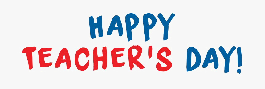 Happy Teachers Day Png Transparent Image, Png Download