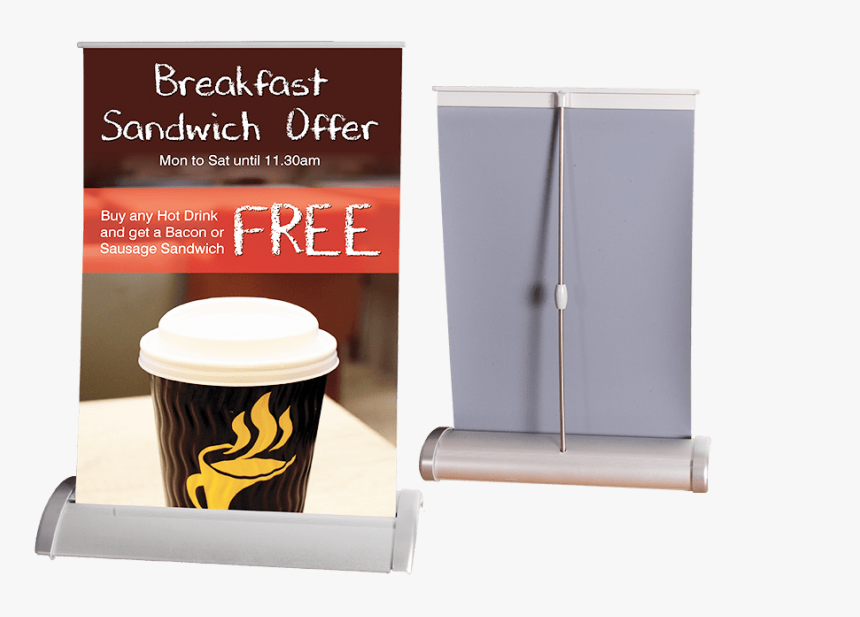 A4 & A3 Desktop Roller Banner Stands, HD Png Download