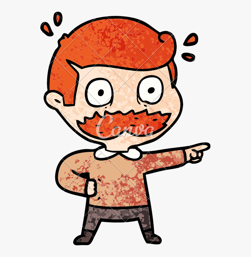 Clip Art Shocked Cartoon, HD Png Download