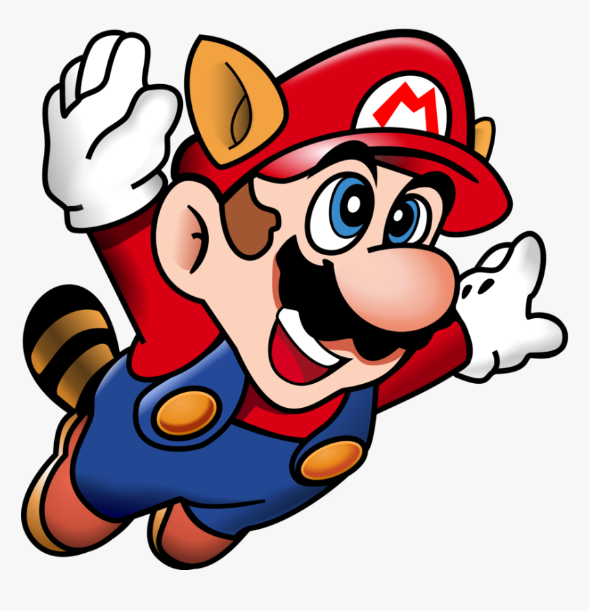 Racoon Mario By Ggrock70 On Clipart Library, HD Png Download