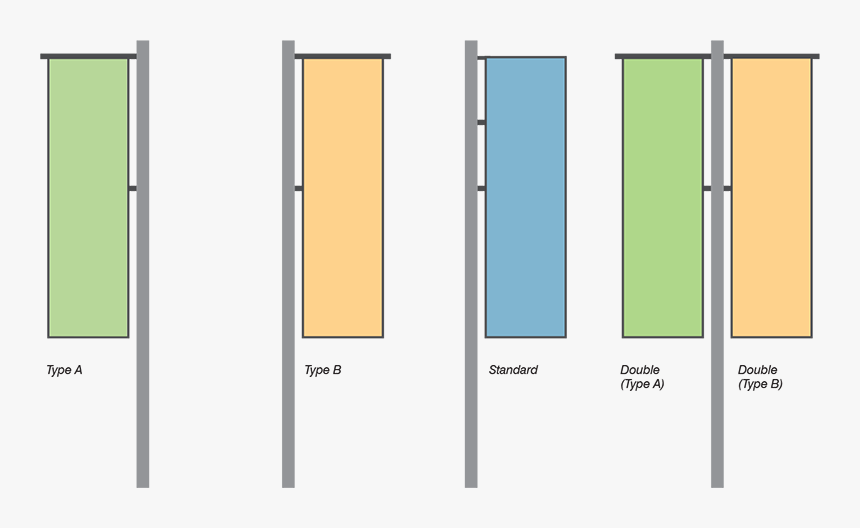 City Banners Offers Three Types Of Banner Poles, HD Png Download