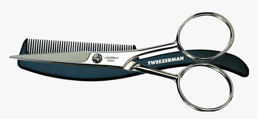 Moustache Scissors And Comb Tweezerman , Png Download, Transparent Png