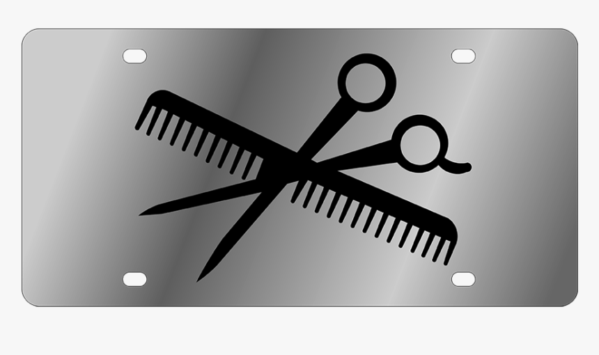 Scissors & Comb, HD Png Download