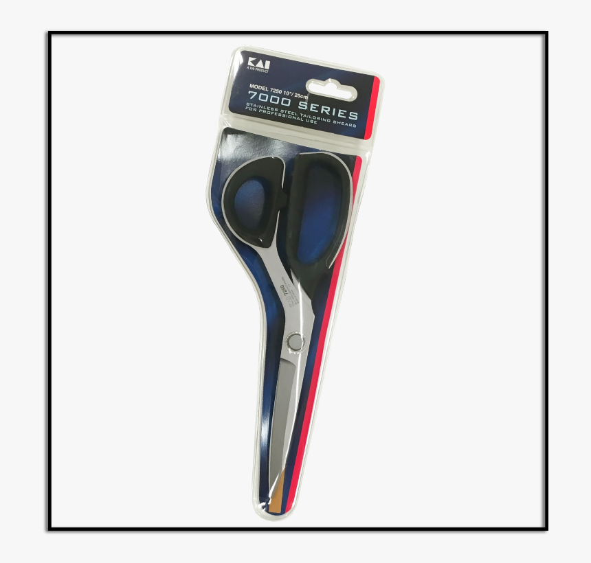 Kai 7250 10-inch Stainless Steel Tailoring Shears, HD Png Download