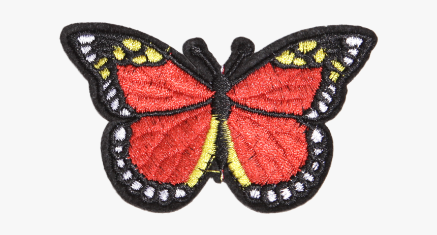 Special Red Butterfly Iron On Customized Patches, HD Png Download