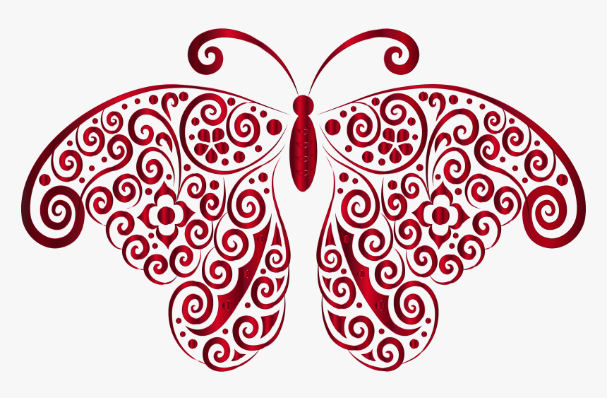 Butterfly Silhouette Clip Art, HD Png Download