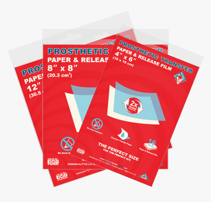 Prosthetic Transfer Material Transfer Paper & Release, HD Png Download