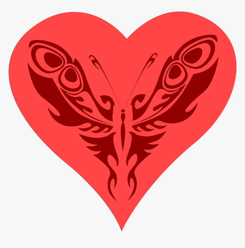 Heart, Png Butterfly, Transparent Png