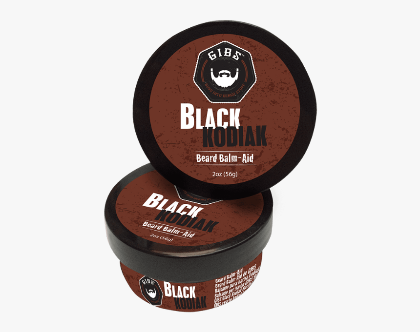 Black Kodiak Beard Balm-aid, HD Png Download