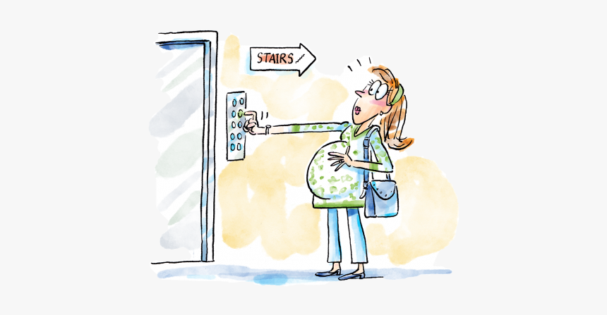 Person Walking Up Stairs Png, Transparent Png