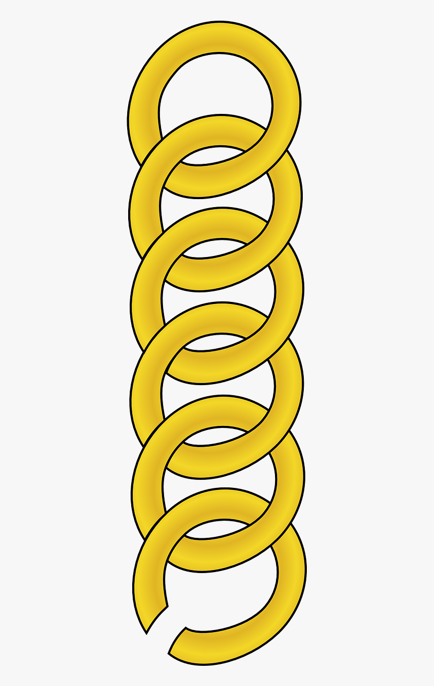 Golden Chain Png, Transparent Png