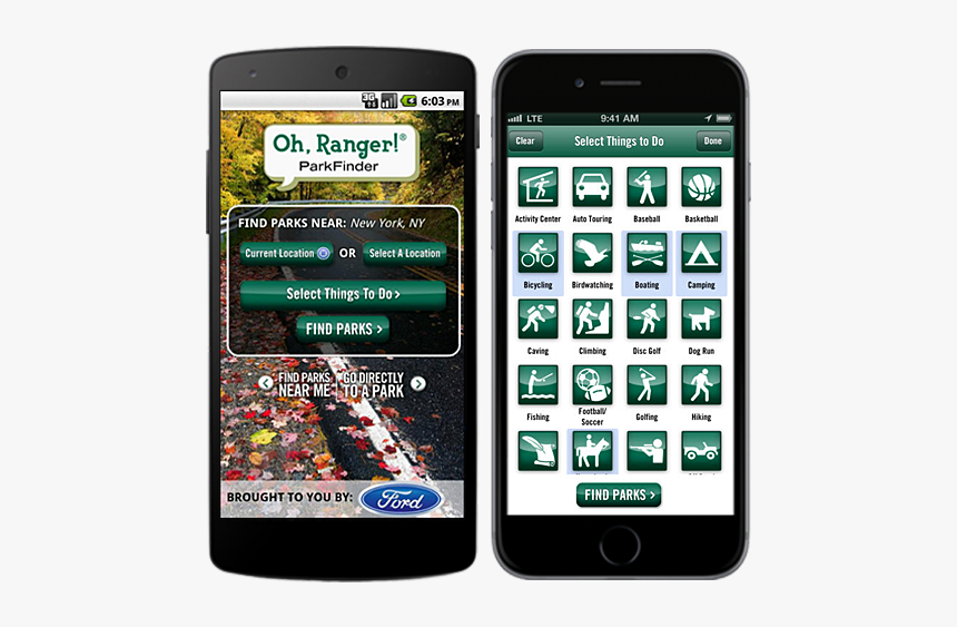 Oh, Ranger Ny State Park App, HD Png Download