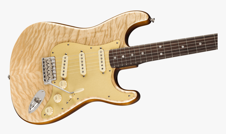 New Fender Rarities Quilt Maple Top Stratocaster Rosewood, HD Png Download