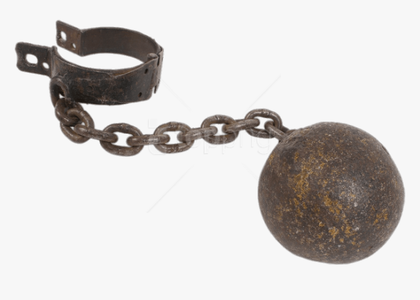 Ball And Chain Png, Transparent Png
