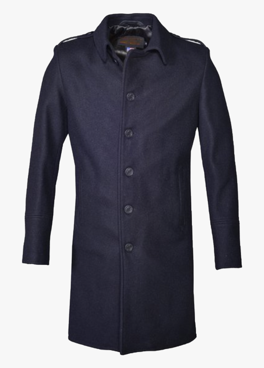 C729ne Wool Officer S Trenchcoat, HD Png Download