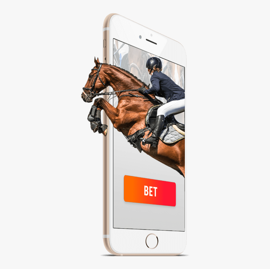 Horse Racing With Mobile Bets, HD Png Download