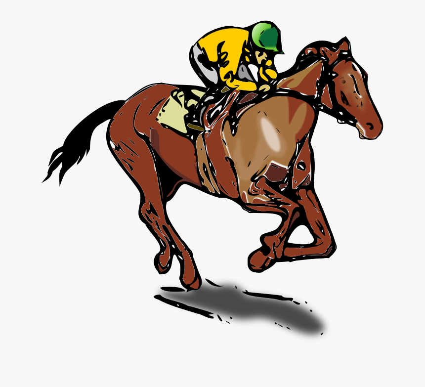 Svg Freeuse Download Clipart Race Horse, HD Png Download