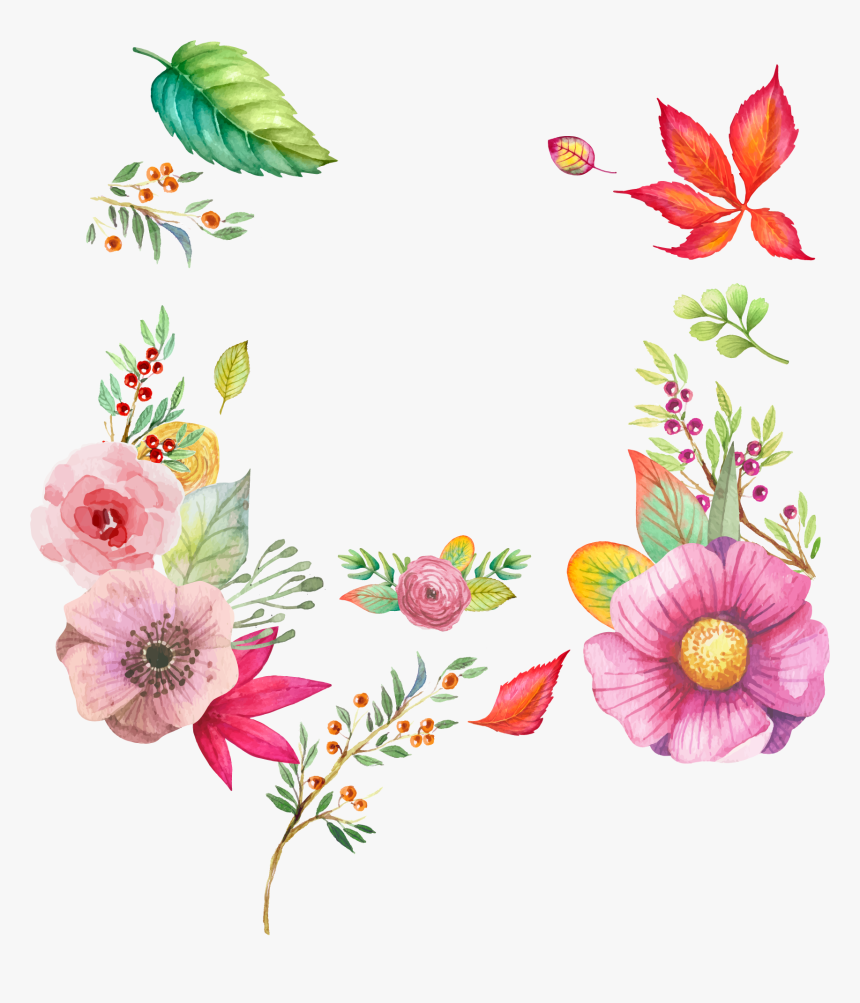 Transparent Fall Flowers Clipart, HD Png Download