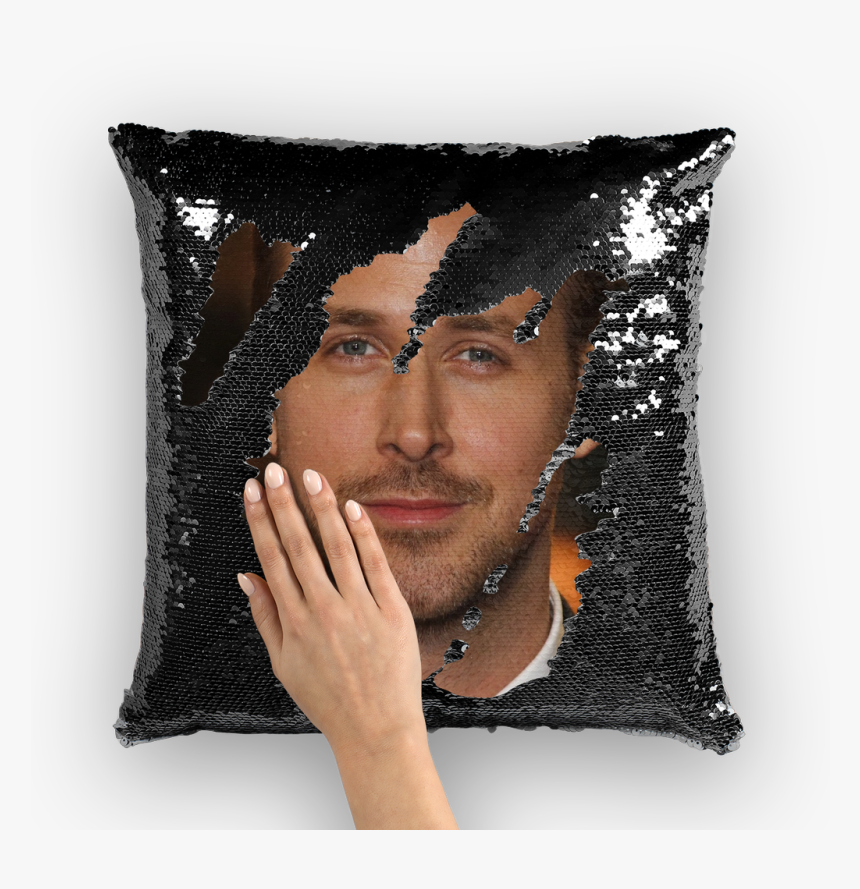 Ryan Gosling ﻿sequin Cushion Cover 
 Class, HD Png Download