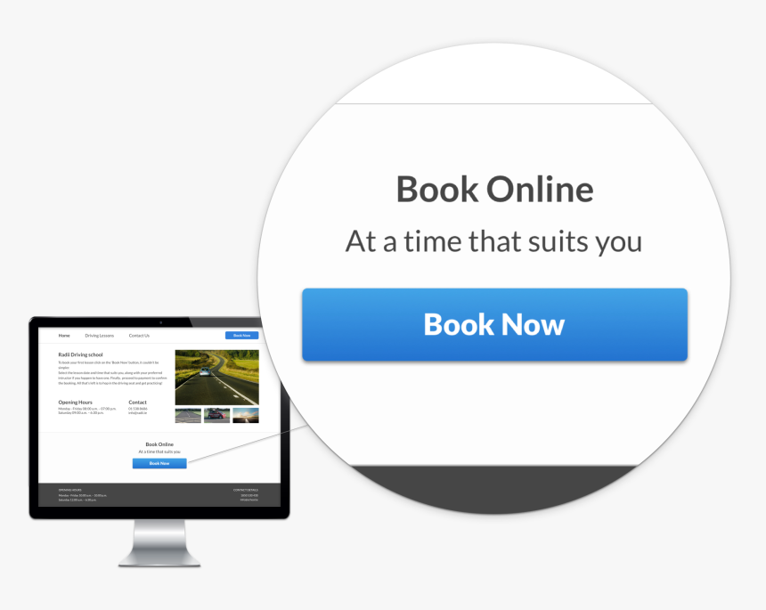 Book Now Button Png, Transparent Png