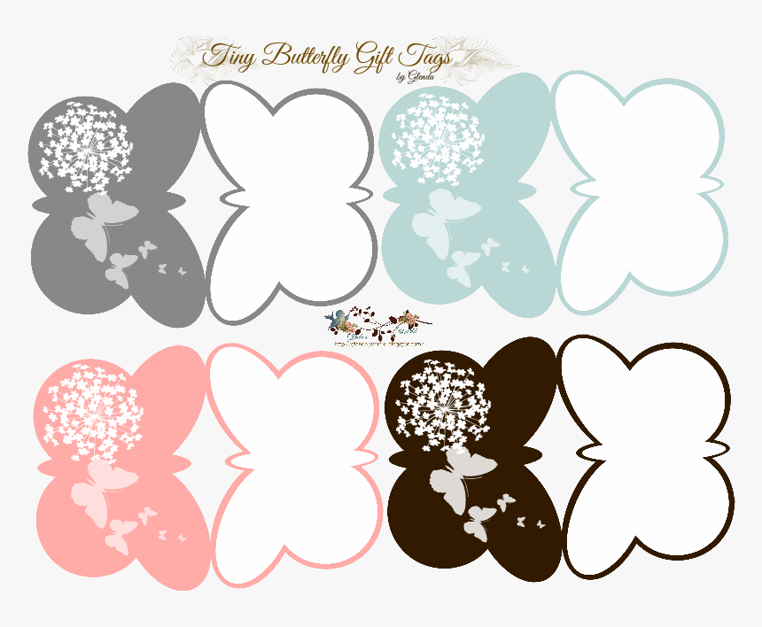 Gift Tag Template Png, Transparent Png