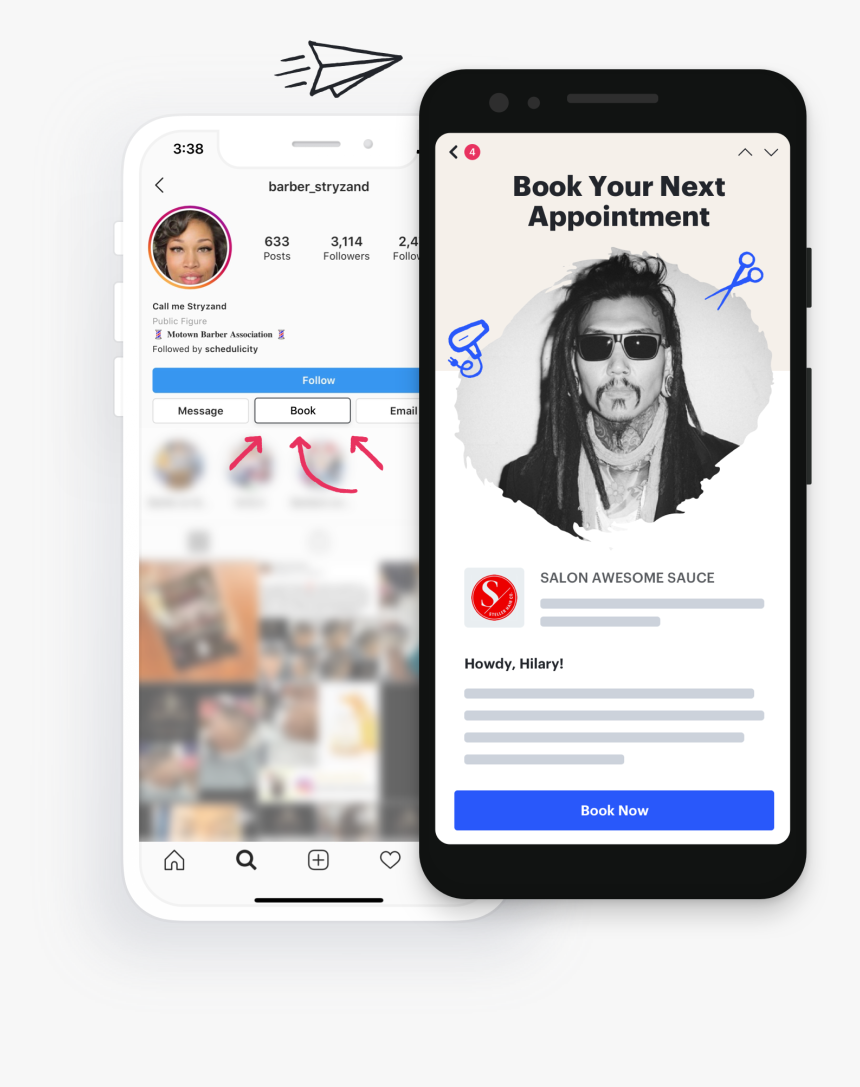 Example Of How Our Appointment Scheduling App And Book, HD Png Download