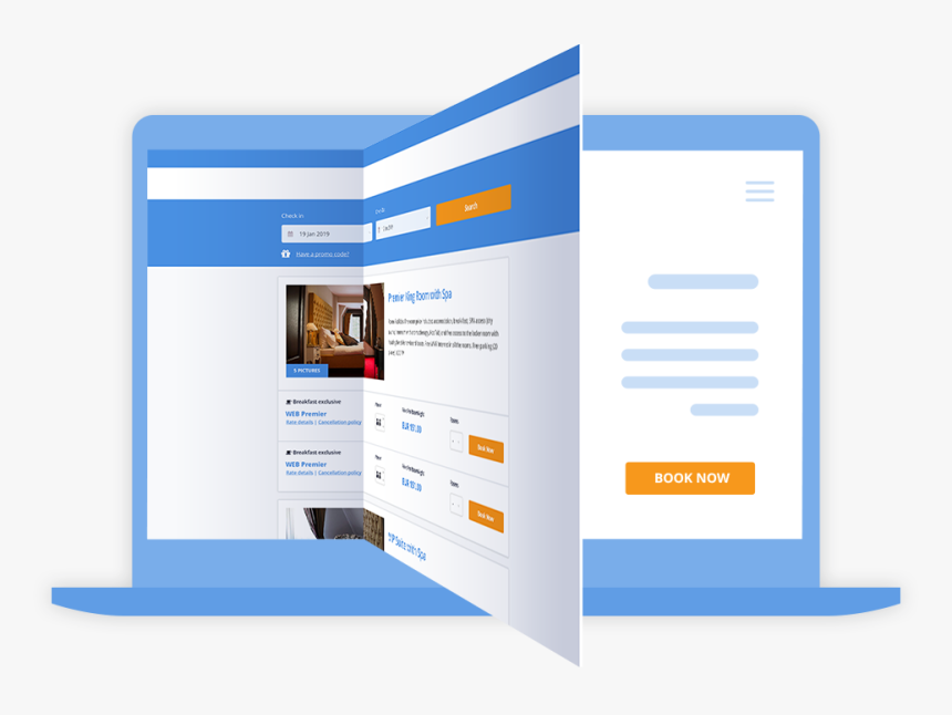 Book Now Button Png, Transparent Png