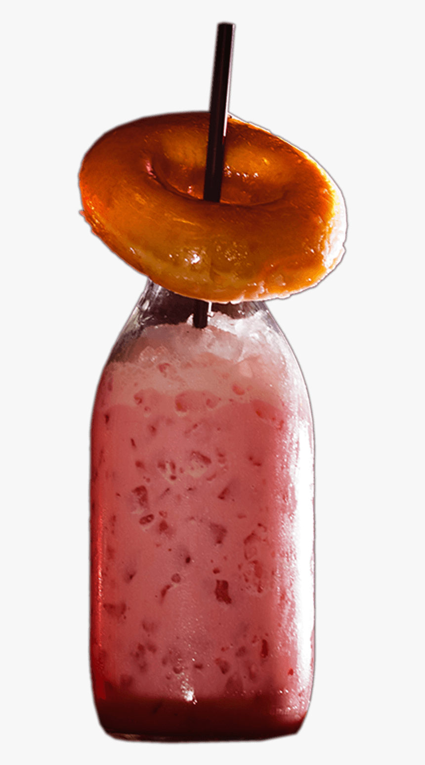 Ten Dollar Shake Cocktail With Crispy Creme Donut, HD Png Download