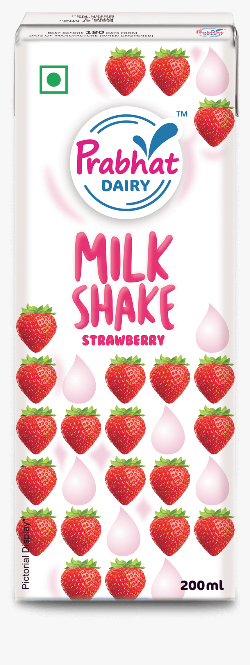 Milk Shake Strawberry, HD Png Download