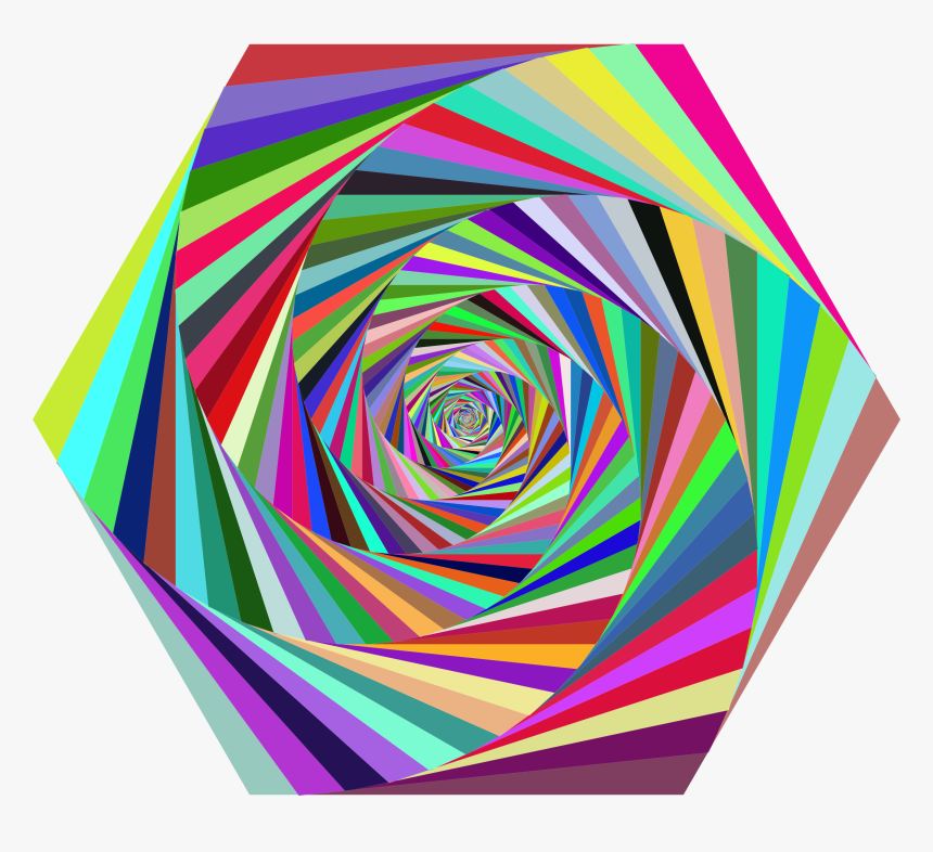 Prismatic Hexagonal Art Clip Arts, HD Png Download