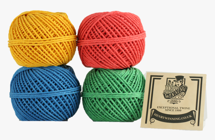 Solid Coloured Cotton Twine/string Balls, HD Png Download
