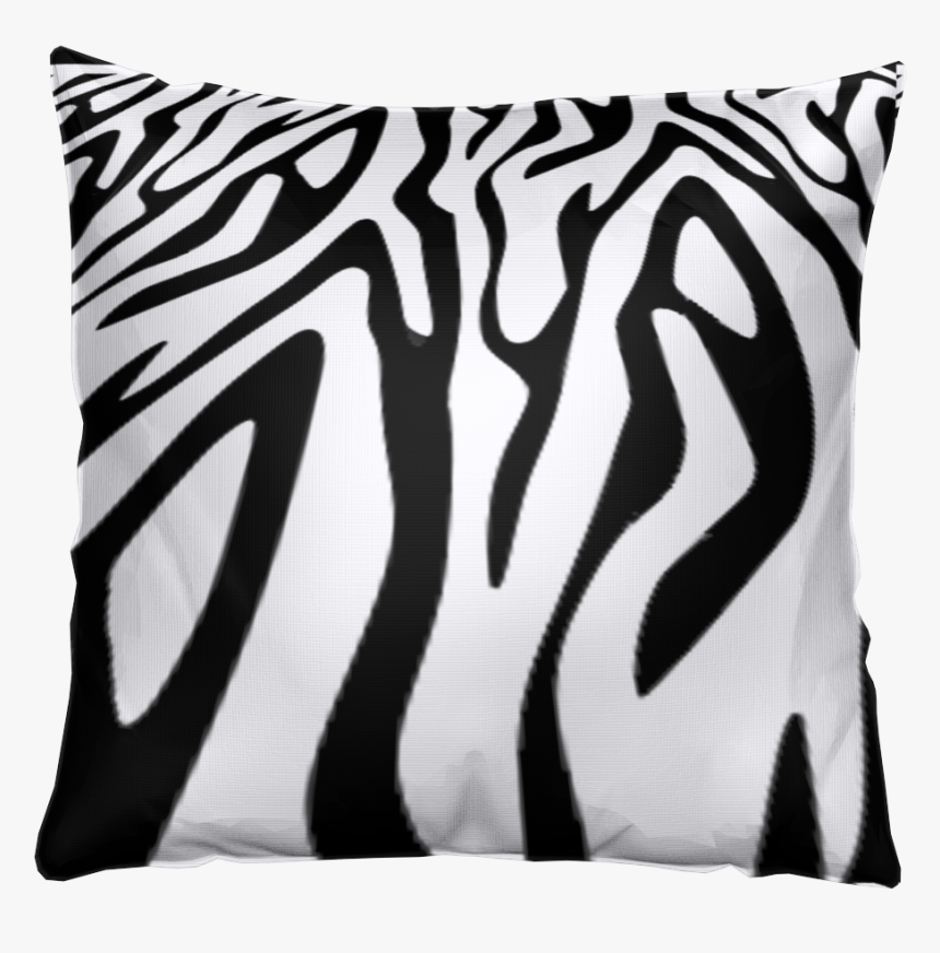 Zebra Print Cushion Cover, HD Png Download