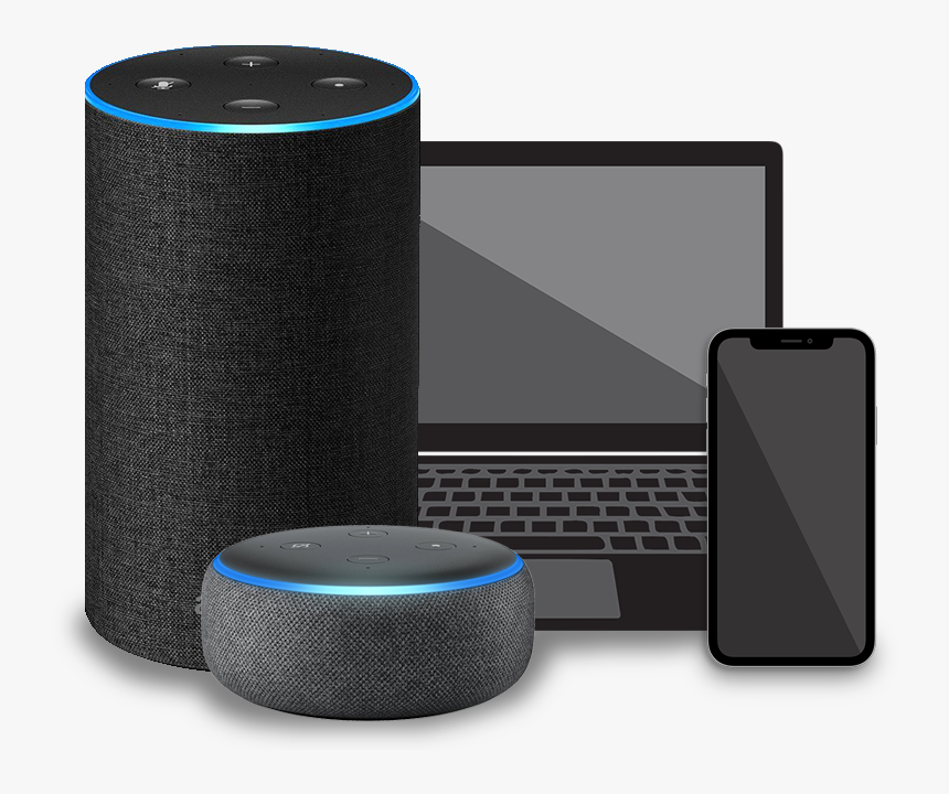 Echo Dot Laptop Iphone, HD Png Download