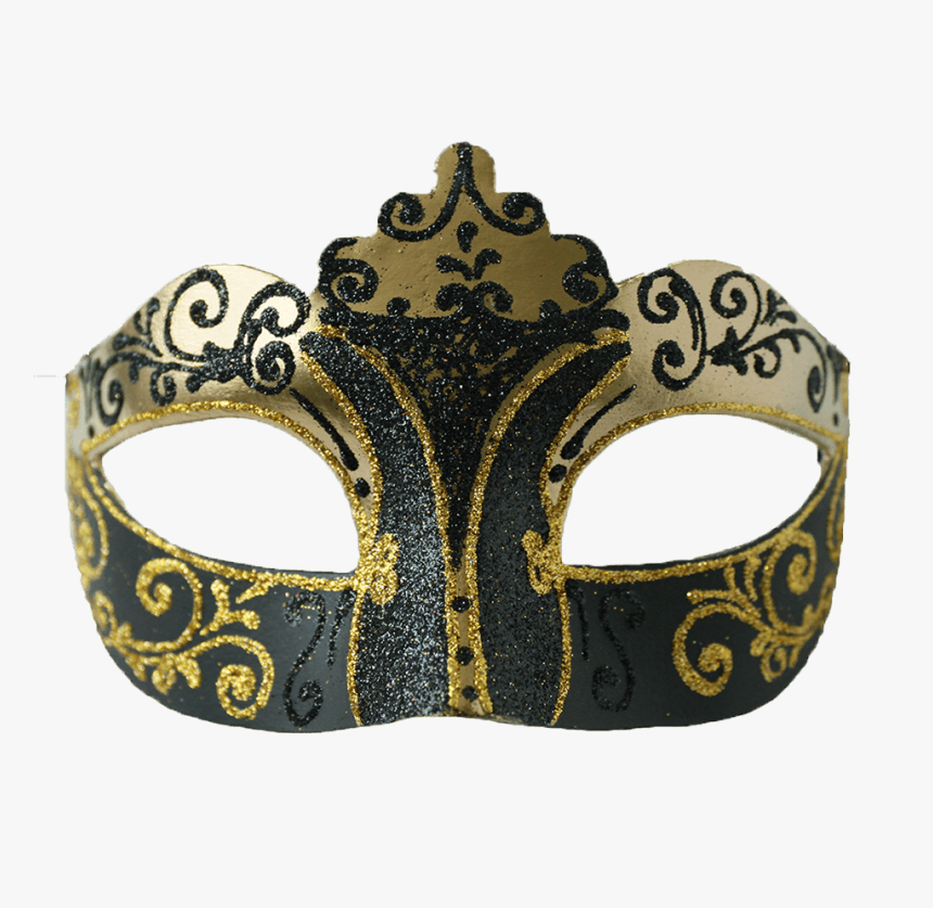 Transparent Gold Masquerade Mask Png, Png Download