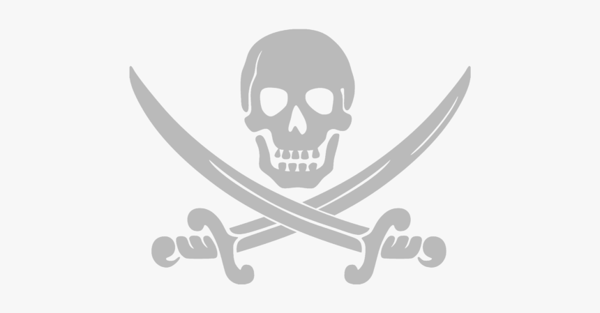 Pirate Skull And Crossbones Png, Transparent Png