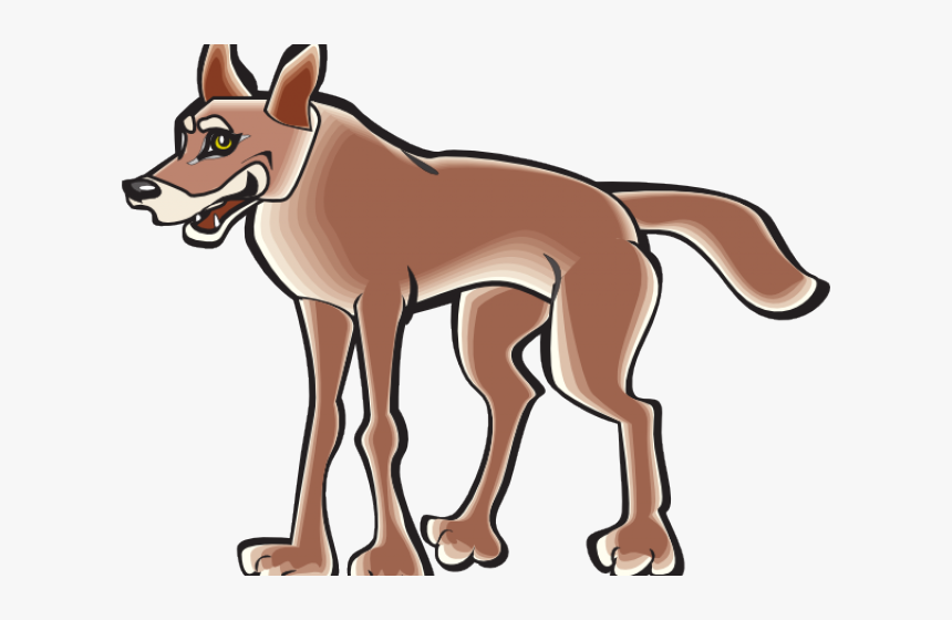 Coyote Clipart Angry, HD Png Download