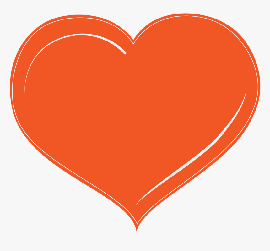 Love Heart Graphic, HD Png Download