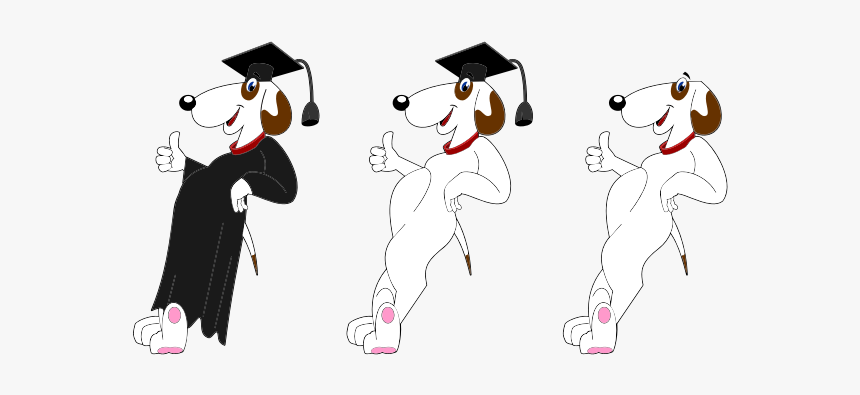 Graduating Dogs, HD Png Download