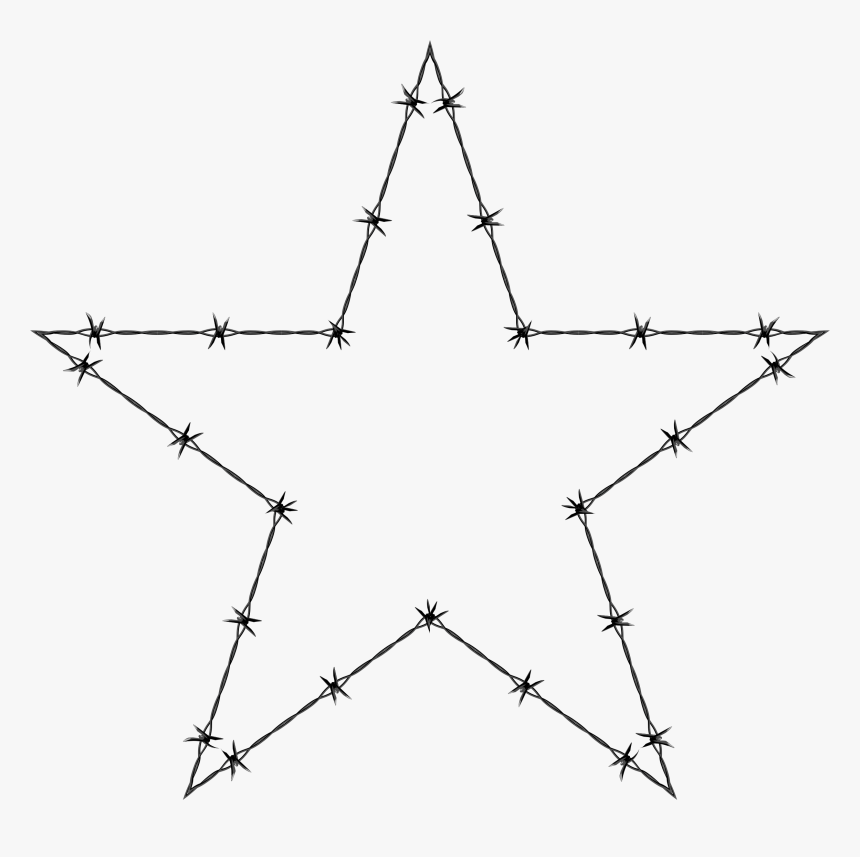 Barb Wire Clipart Pdf, HD Png Download