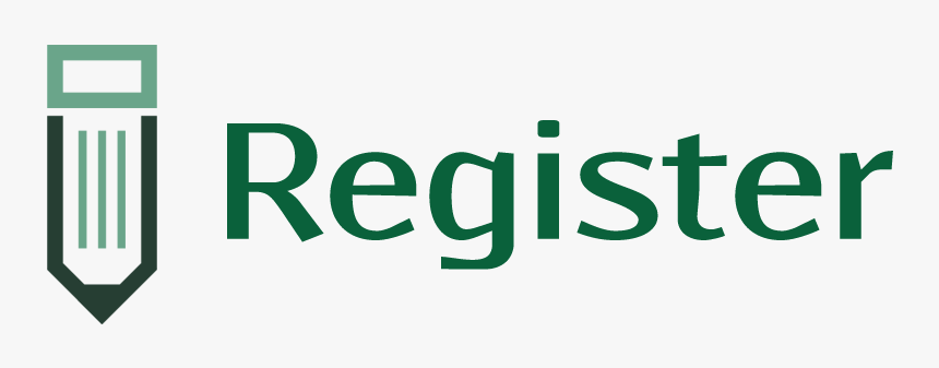 Register Button Png, Transparent Png