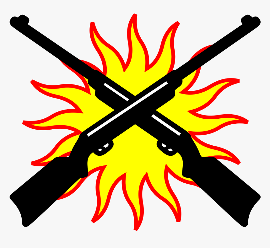Crossed Rifles Png, Transparent Png
