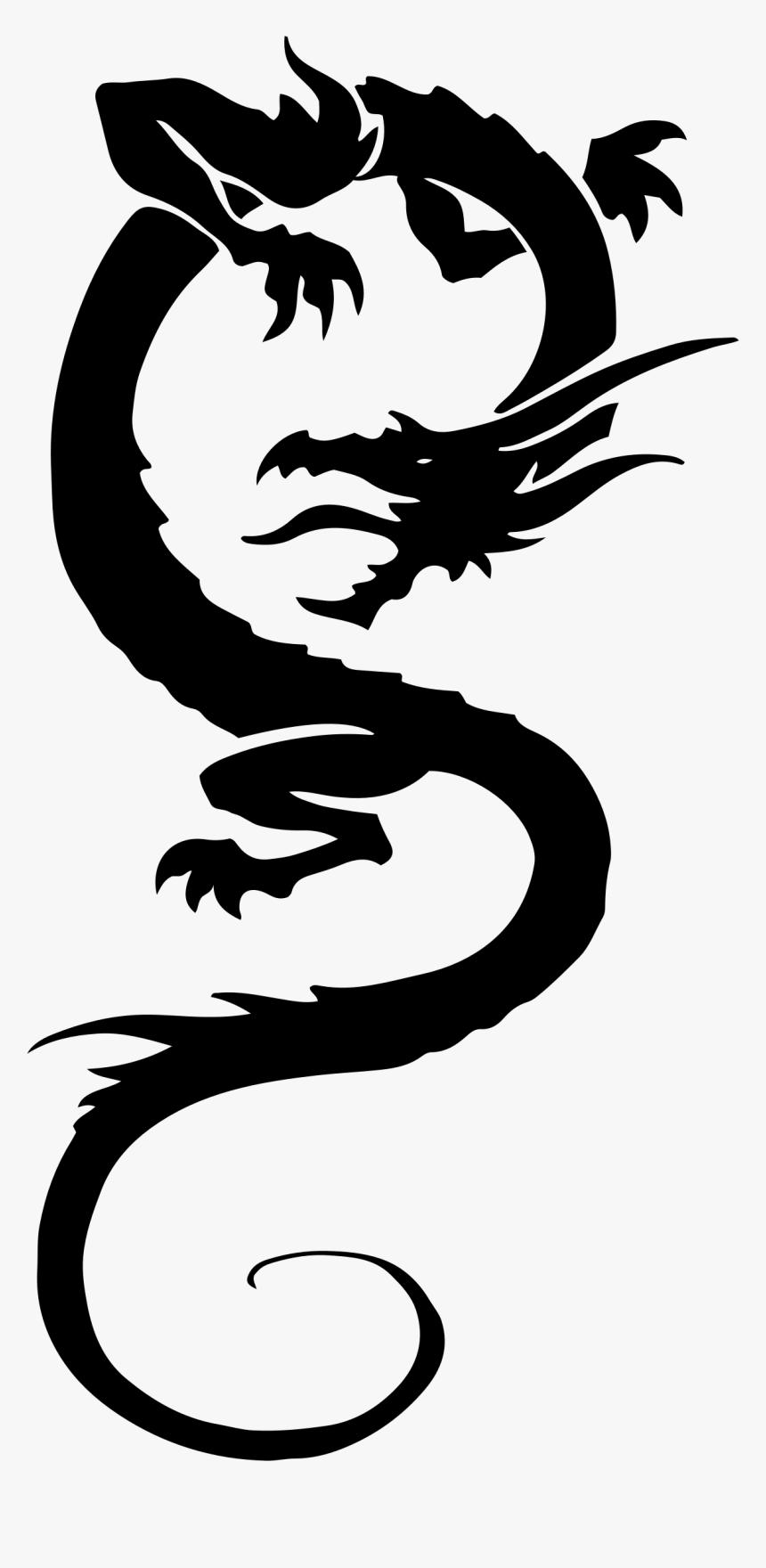 Tribal Dragon 43 Clip Arts, HD Png Download