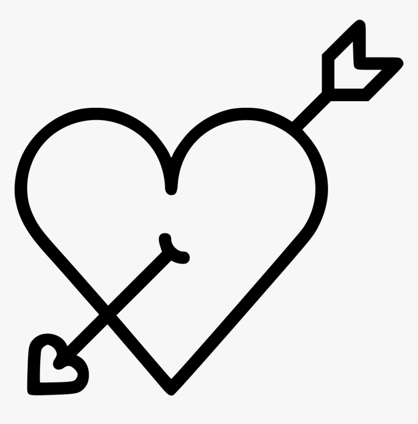 Arrow Heart Marriage Cupid, HD Png Download