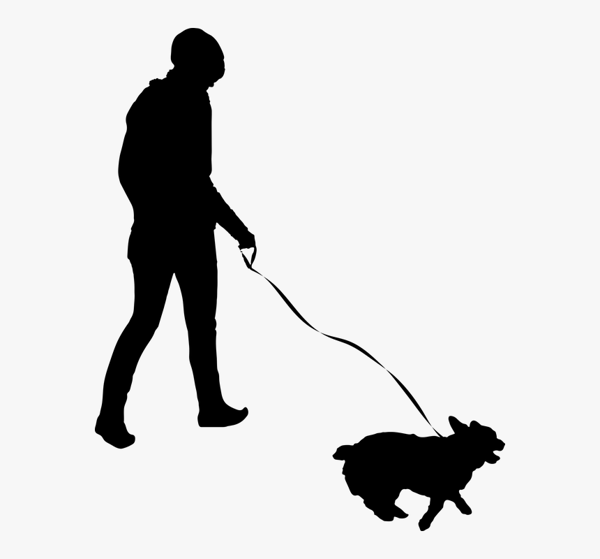 Animal, Canine, Dog, Female, Girl, Human, Leash, People, HD Png Download