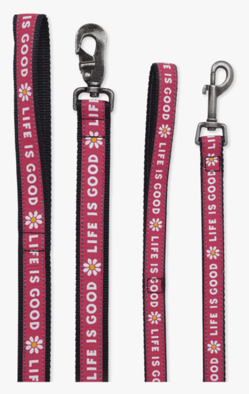 Life Is Good Nylon Daisy Dog Leash, HD Png Download