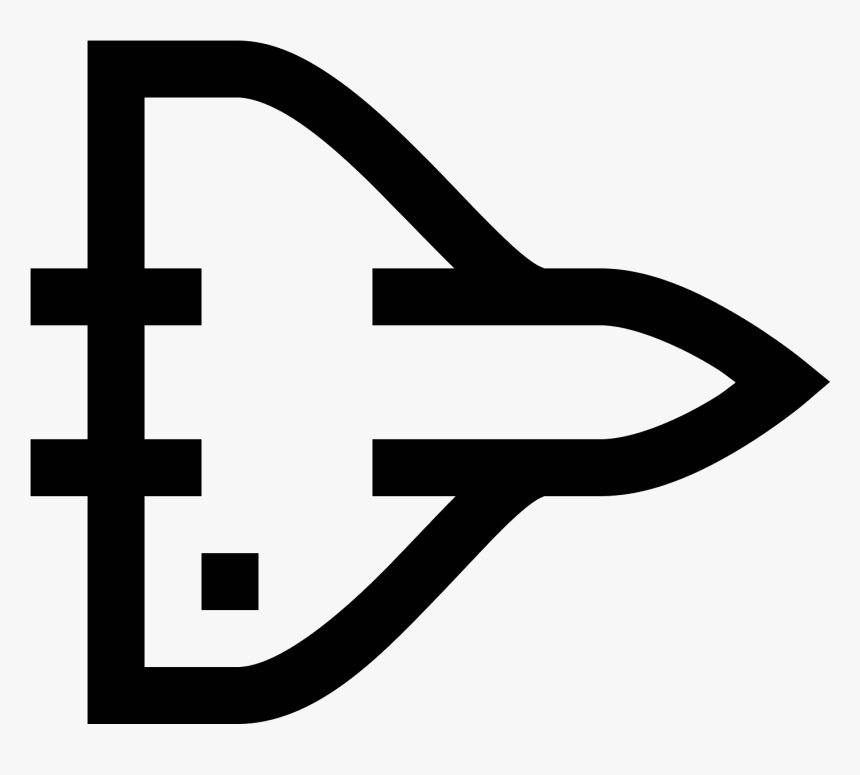 Space Shuttle Icon, HD Png Download