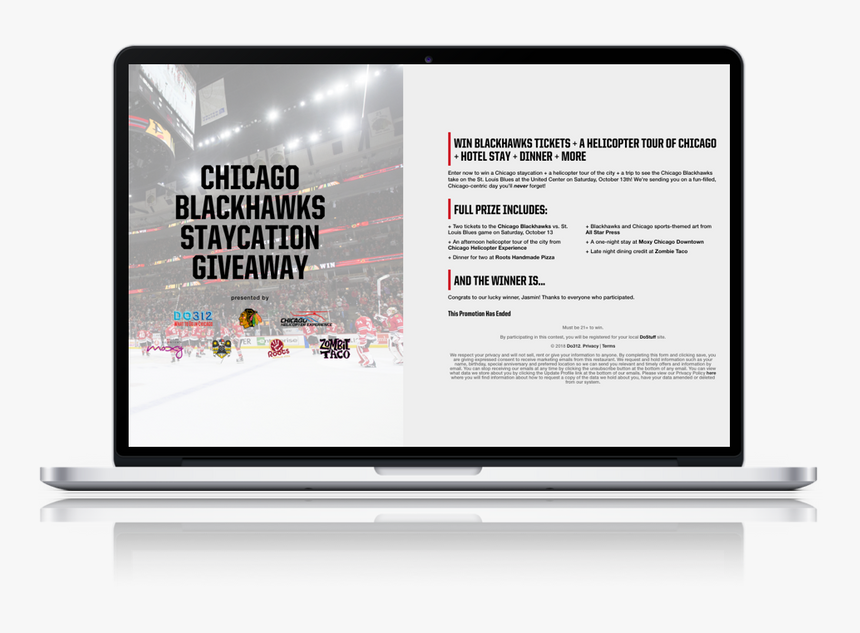 Chicago Blackhawks Web, HD Png Download
