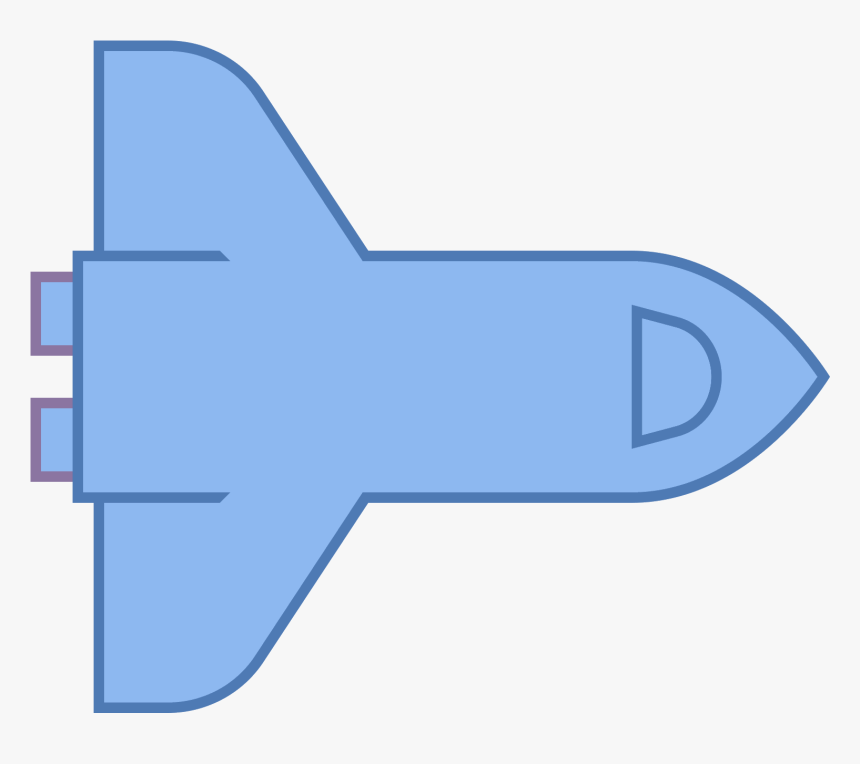 Space Shuttle Icon, HD Png Download