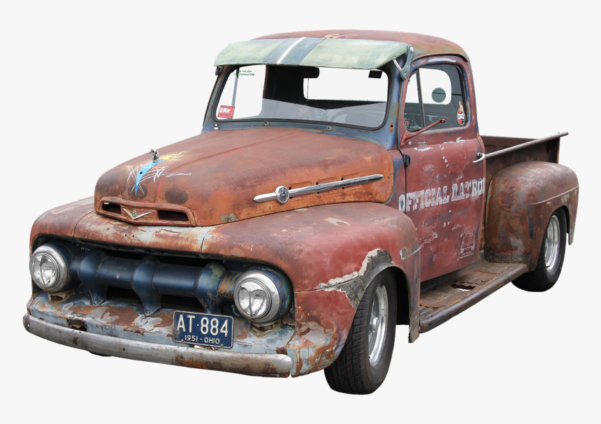 Ford V8 Automotive Old Timer Truck, HD Png Download