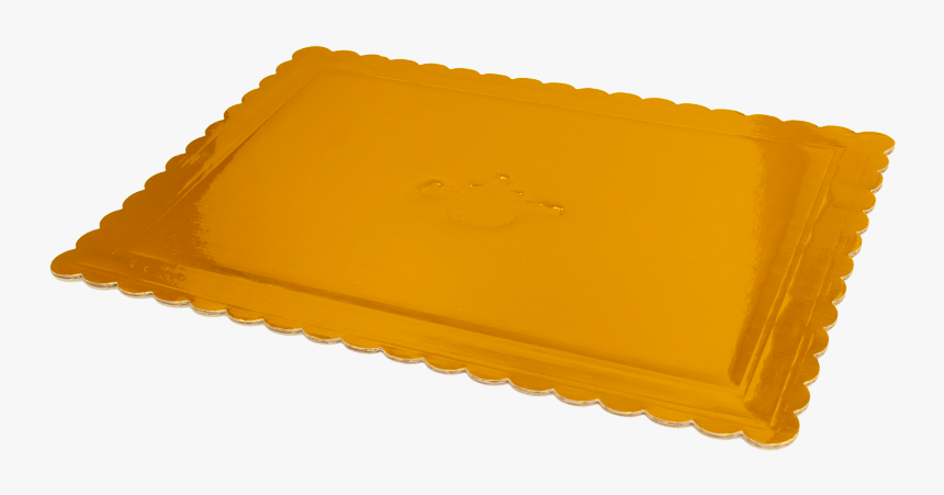 Sweet Carrier Collection Gold Embossed Scalloped Cake, HD Png Download